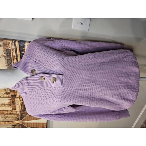 Tommy John Cozy Lilac Waffle Knit Shirt & Joggers Set - Picture 2 of 11